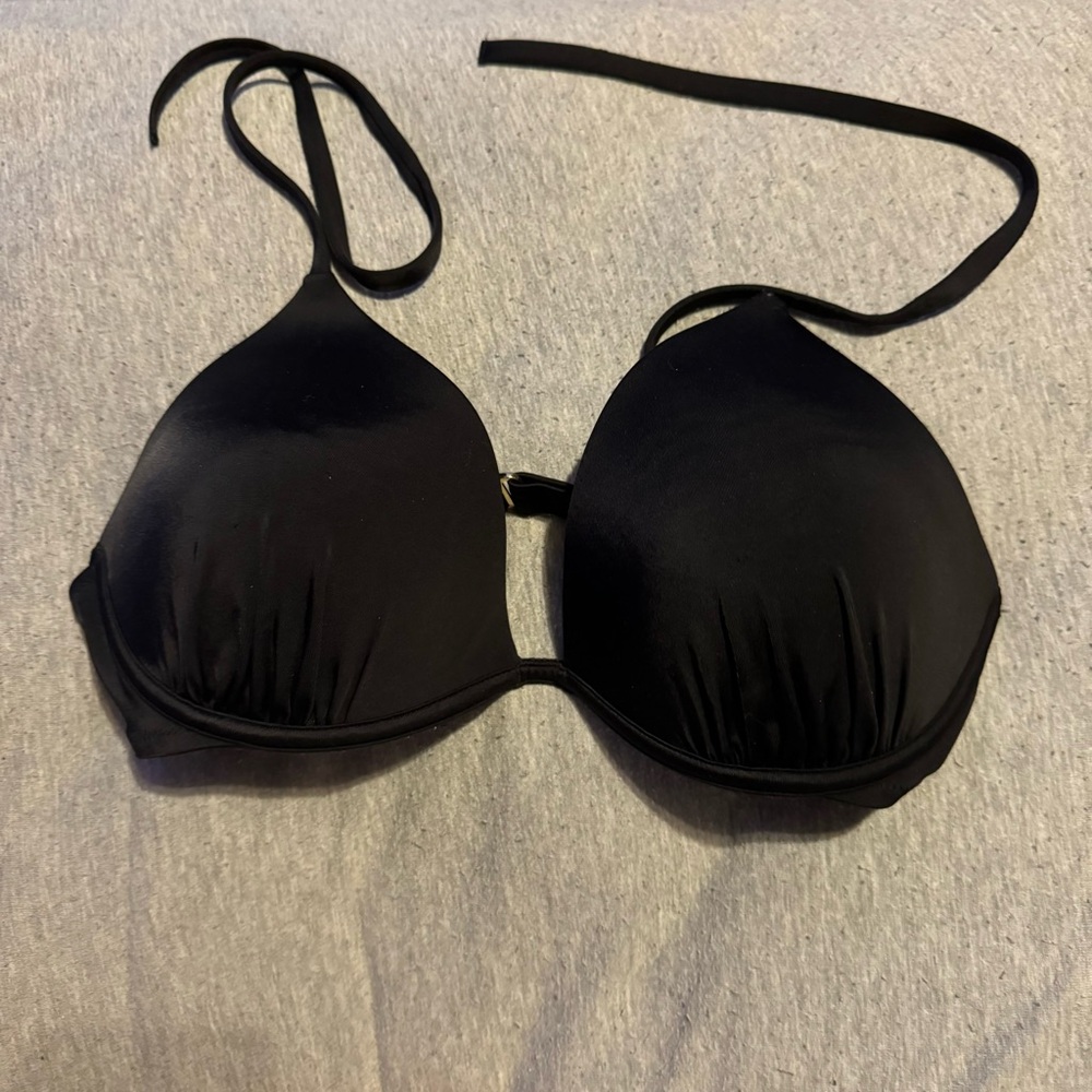 Black bikini top